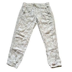Athleta Cabo Tide Linen Jogger Women's Size 8